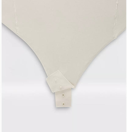Body de manga larga con cuello cuadrado Nulu ultrasuave Wundermost Lululemon